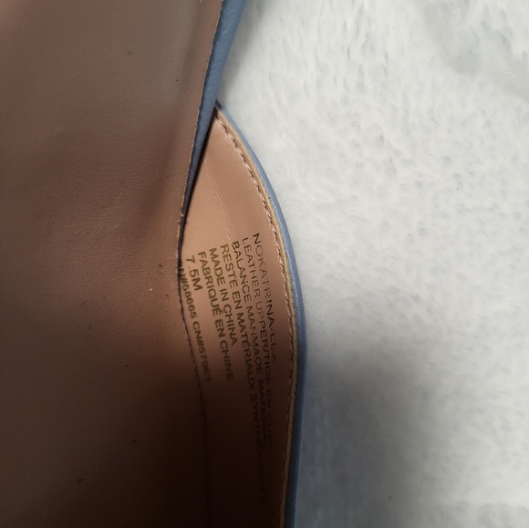 Nordstrom Katrina Ankle StrapBlock Heel Pump In Blue... - Picture 10 of 10